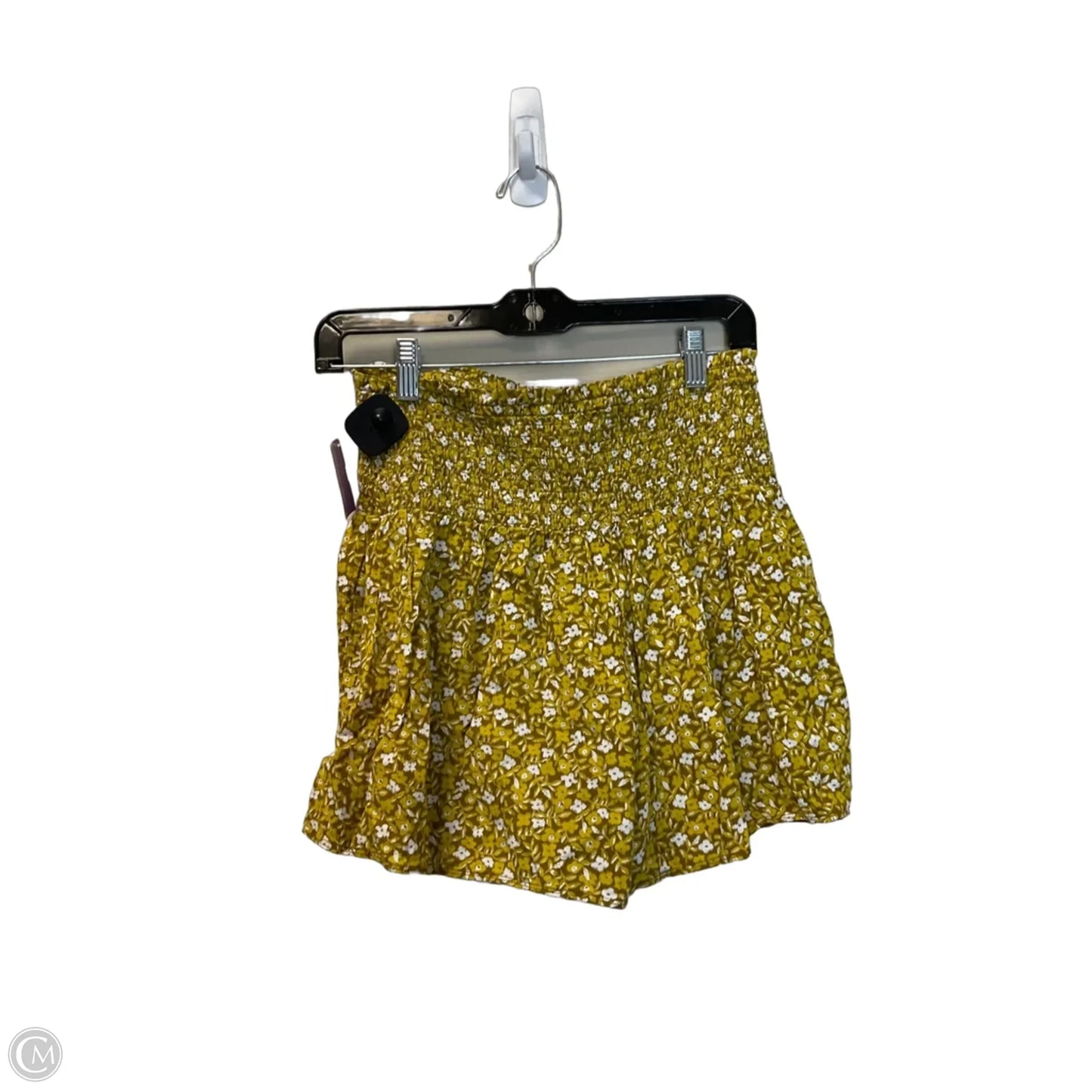 Skirt Mini & Short By Aerie In Yellow, Size: S