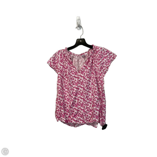 Top Short Sleeve By Gap In Pink, Size: S