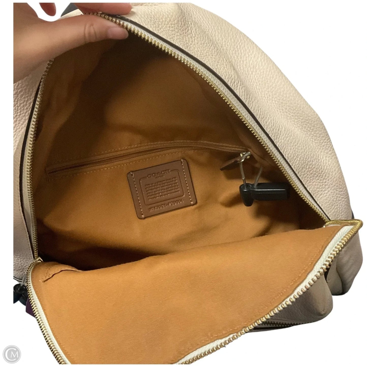 Backpack Designer By Coach, Size: Medium