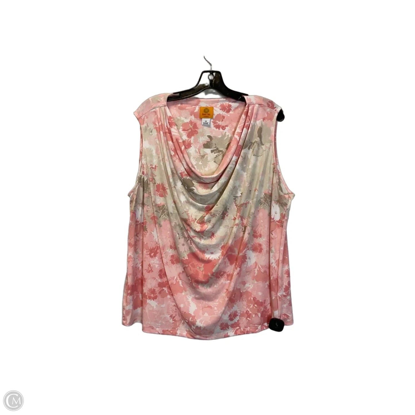 Top Sleeveless By Ruby Rd In Pink, Size: 2x