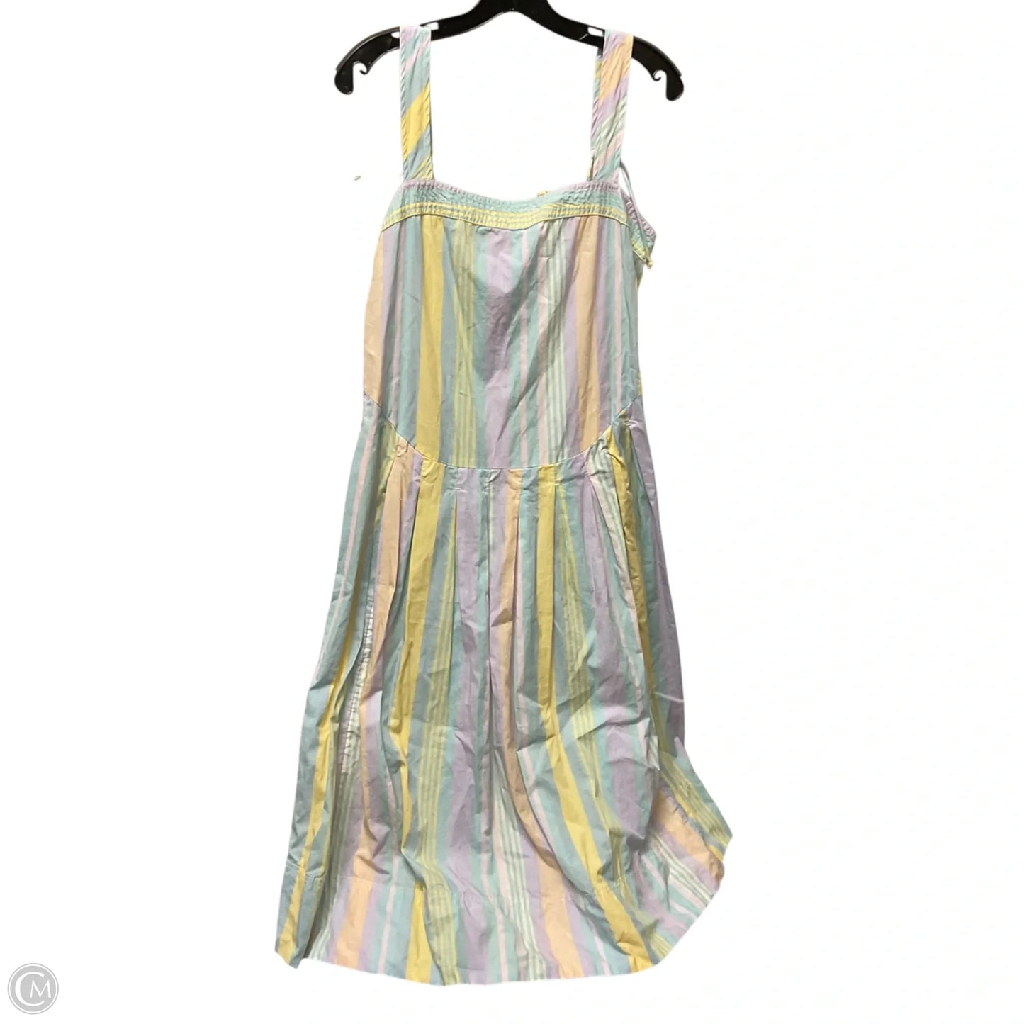 Dress Casual Midi By Free People In Blue & Purple, Size: S