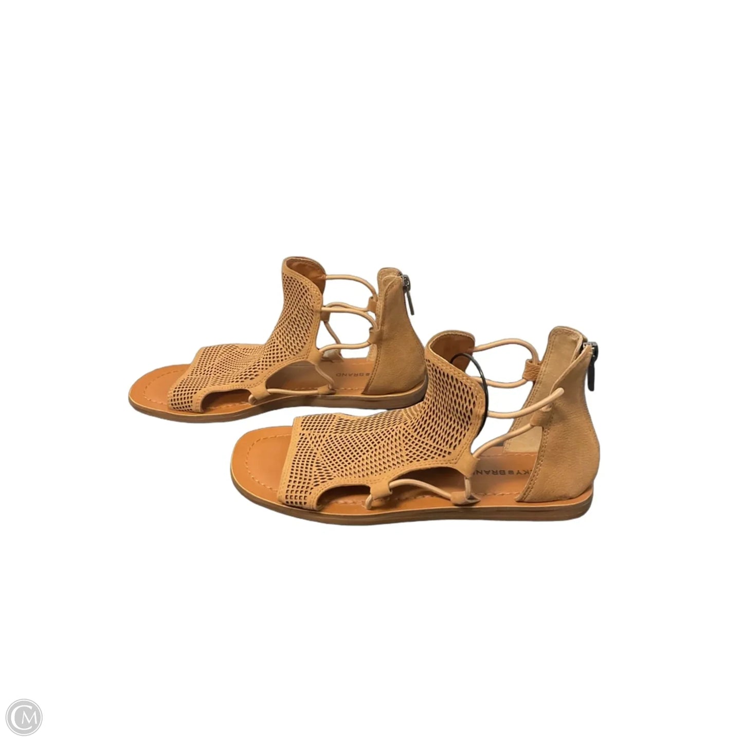 Sandals Flats By Lucky Brand In Tan, Size: 6.5