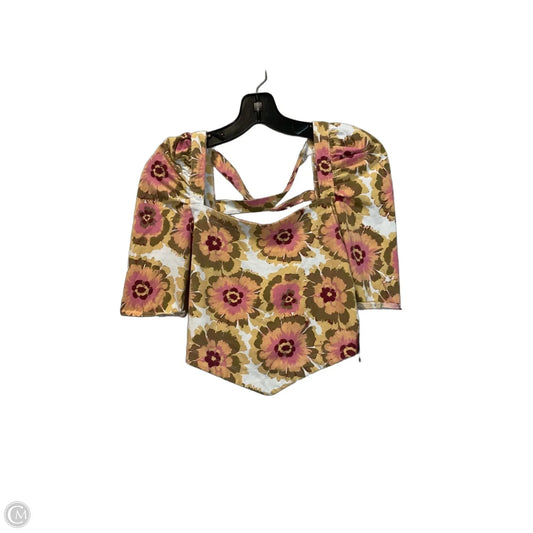 Top Short Sleeve By Free People In Multi-colored, Size: Xs