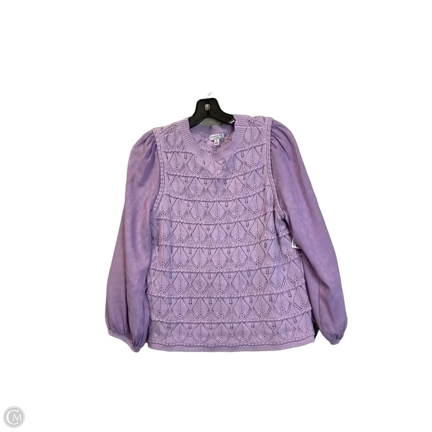Sweater By Current Air In Purple, Size: M