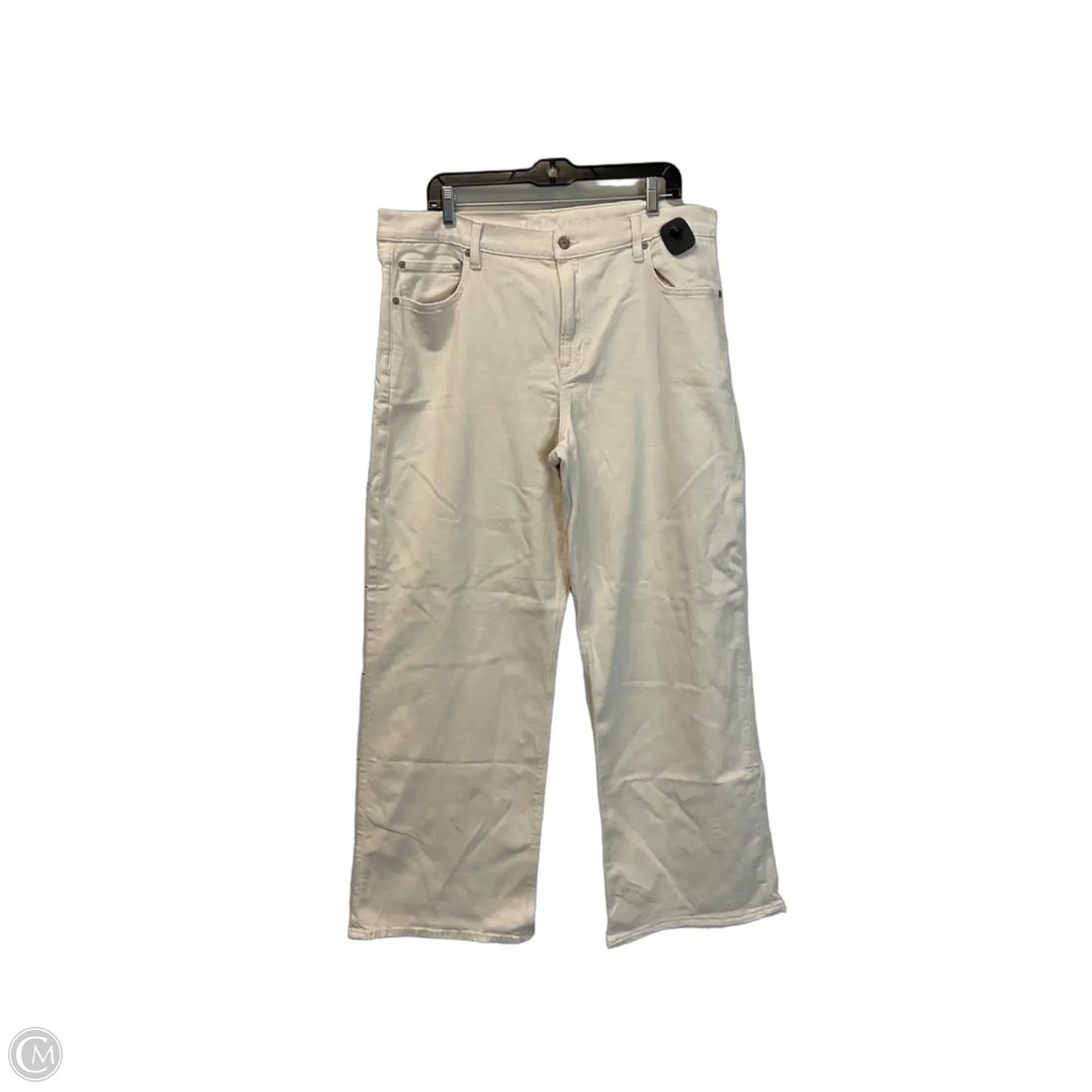 Pants Other By American Eagle In Cream Denim, Size: 16
