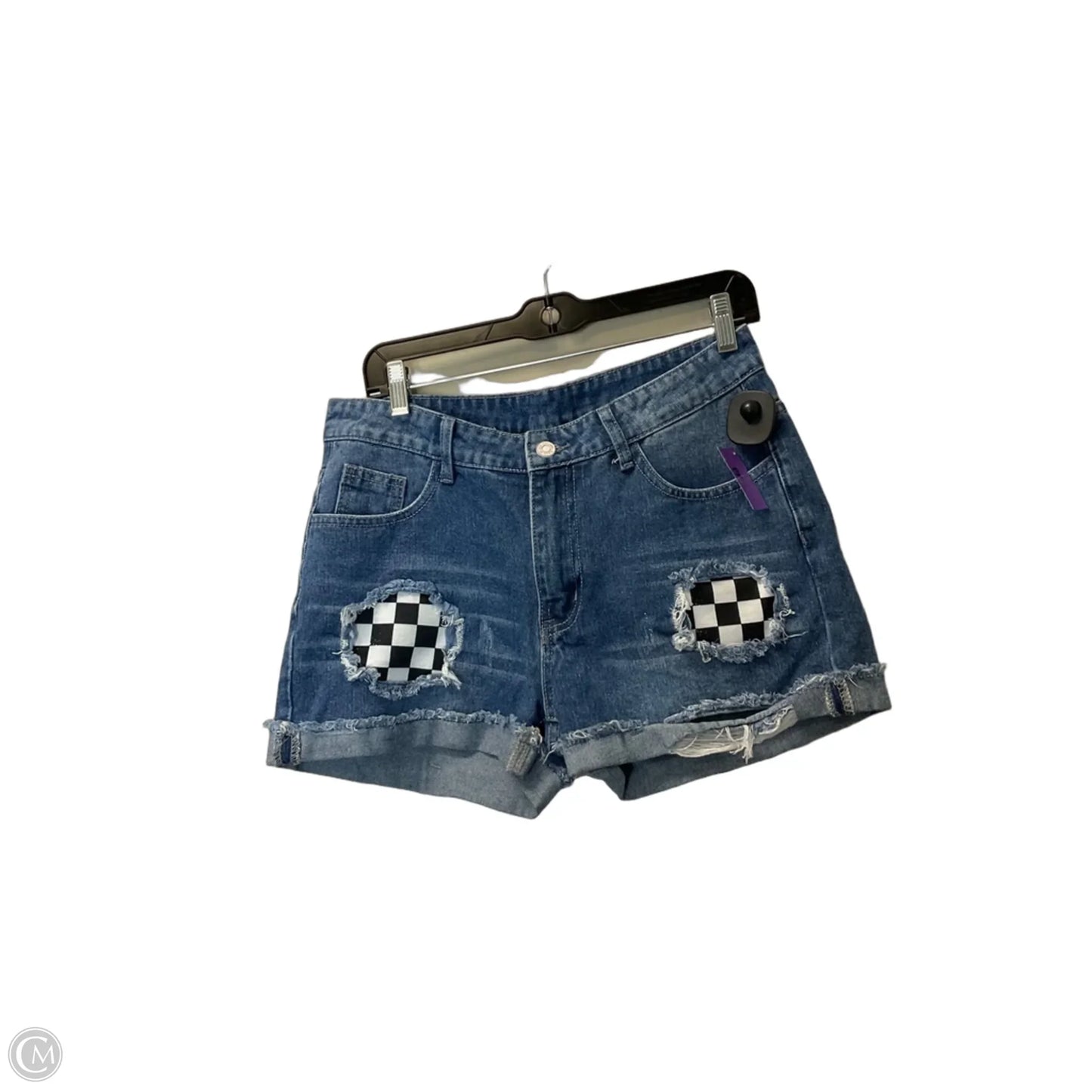 Shorts By Clothes Mentor In Blue Denim, Size: M