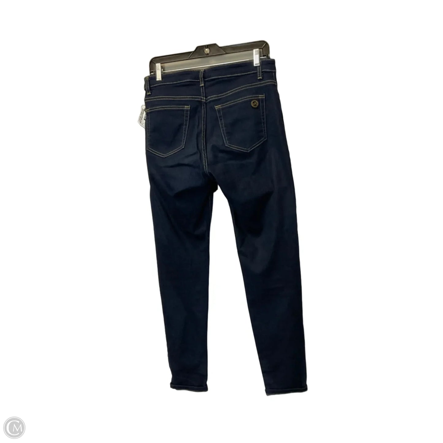 Jeans Straight By Michael By Michael Kors In Blue Denim, Size: 8