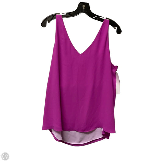 Top Sleeveless Designer By Lilly Pulitzer In Purple, Size: L