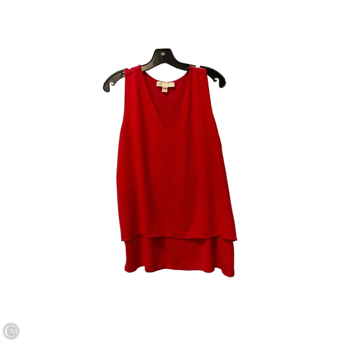 Top Sleeveless Basic By Michael By Michael Kors In Red, Size: L