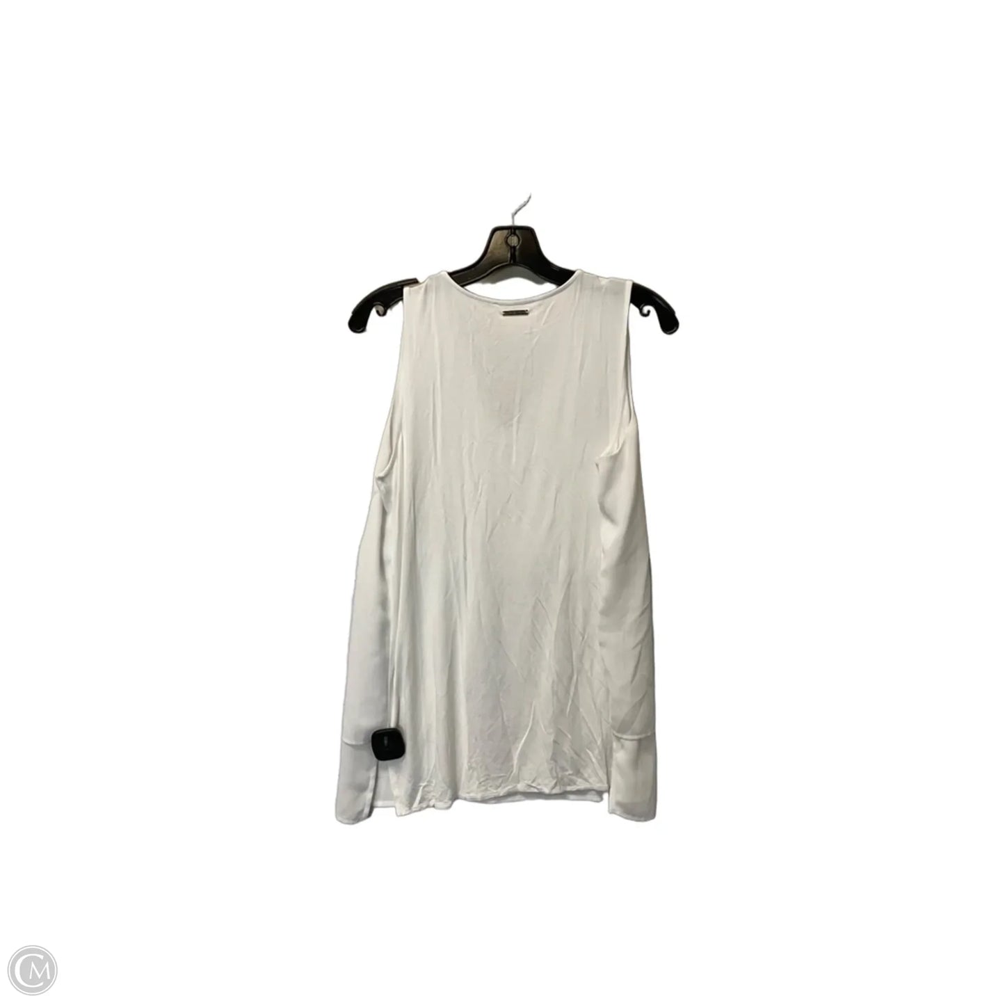 Top Sleeveless Basic By Michael By Michael Kors In White, Size: L