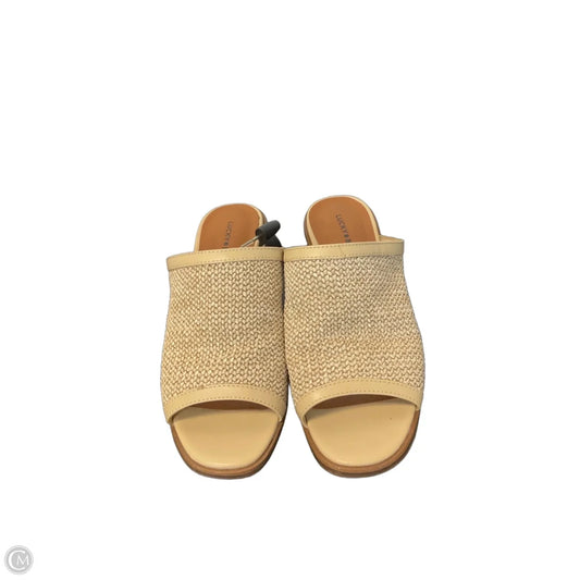 Shoes Heels Block By Lucky Brand In Cream, Size: 7