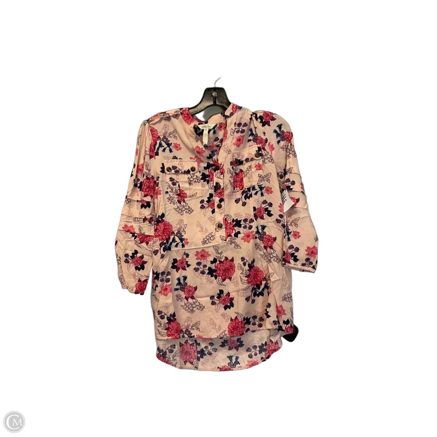 Top 3/4 Sleeve By Matilda Jane In Pink, Size: S