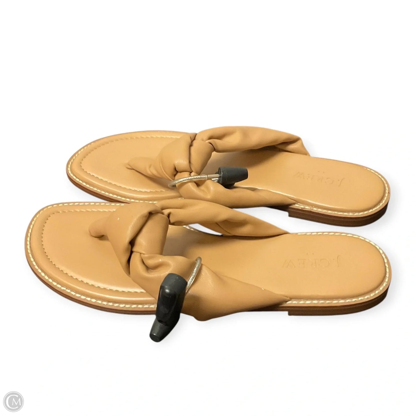 Sandals Flip Flops By J. Crew In Brown, Size: 8