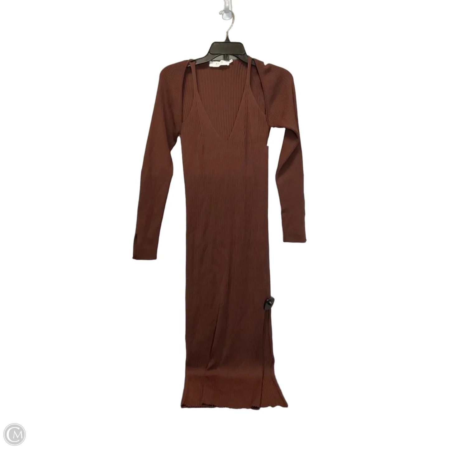 Dress Casual Maxi By Astr In Brown, Size: S