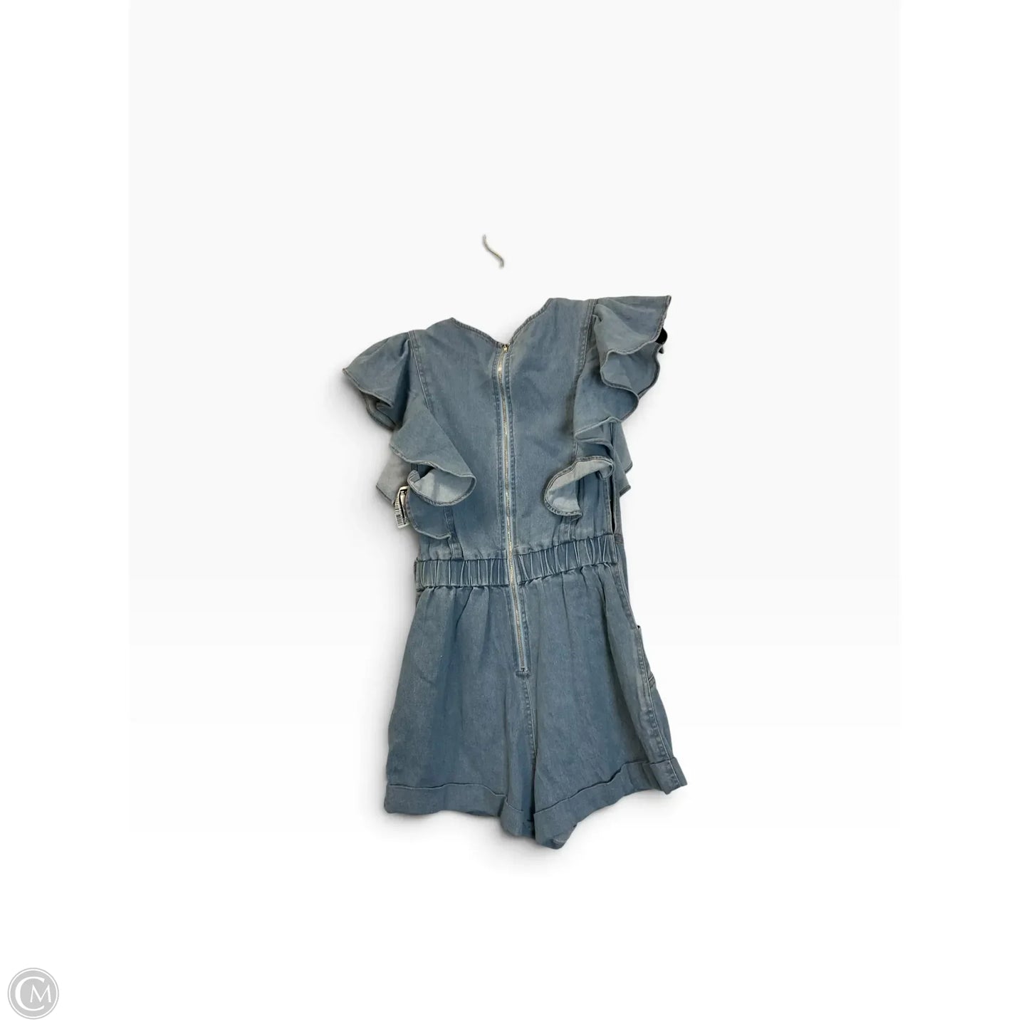 Dress Casual Short By Mable In Blue Denim, Size: S