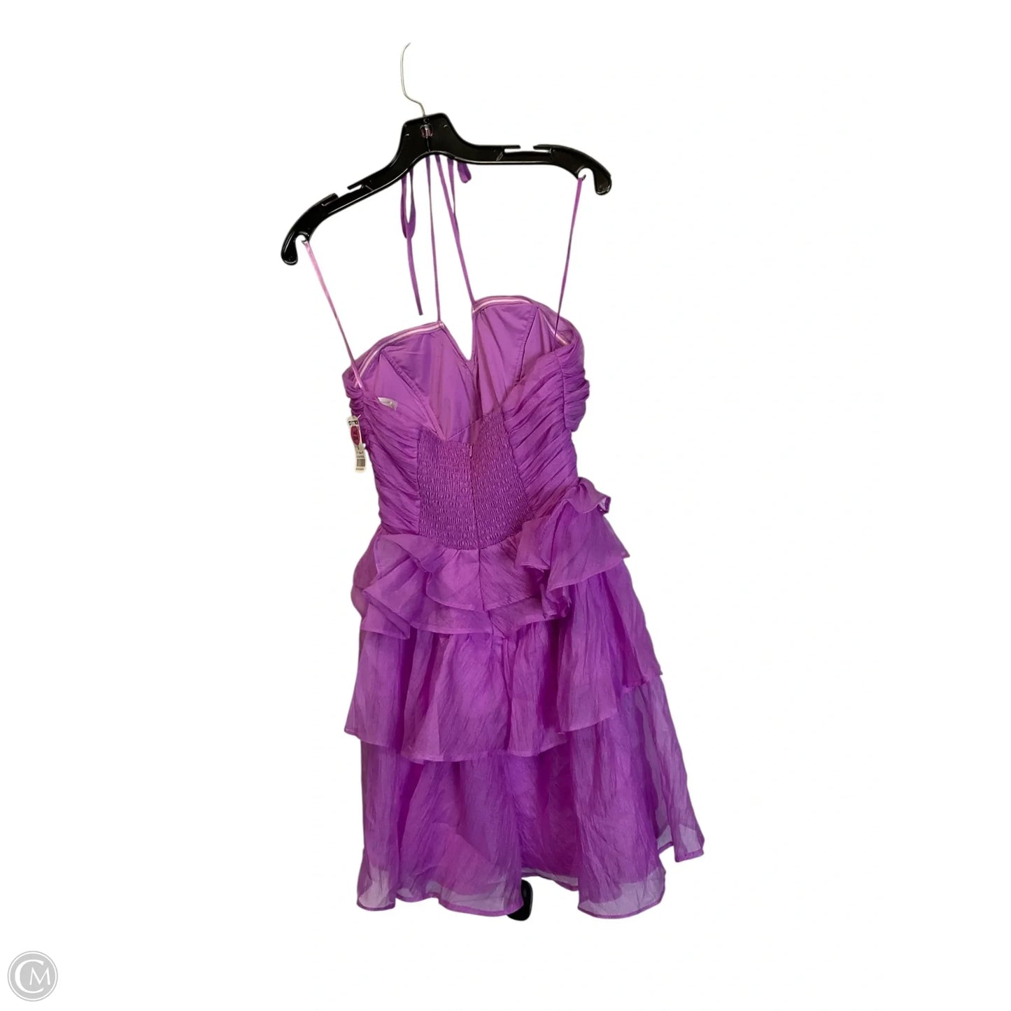 Dress Party Short By Do + Be In Purple, Size: S