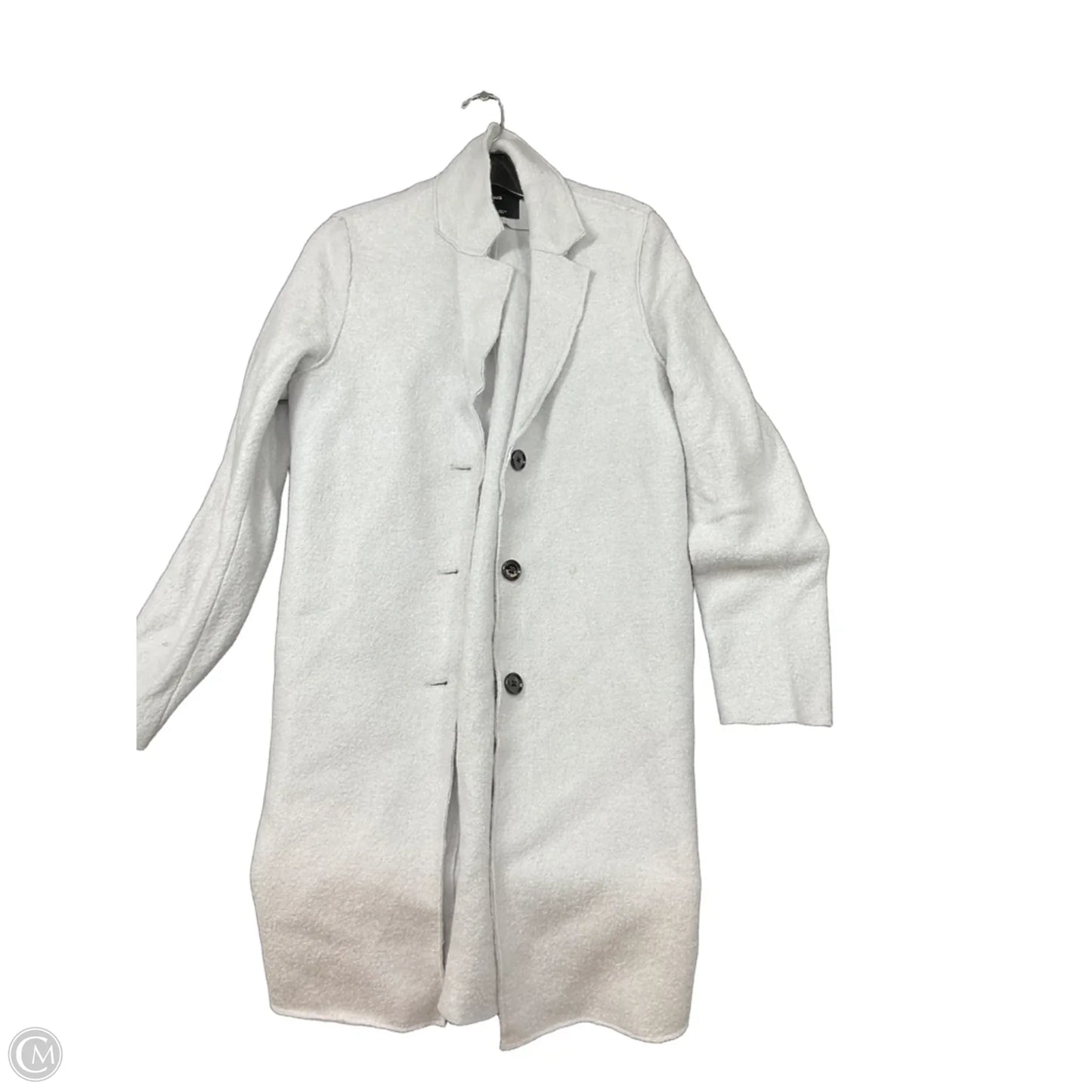Coat Trench Coat By Mng In Grey, Size: S