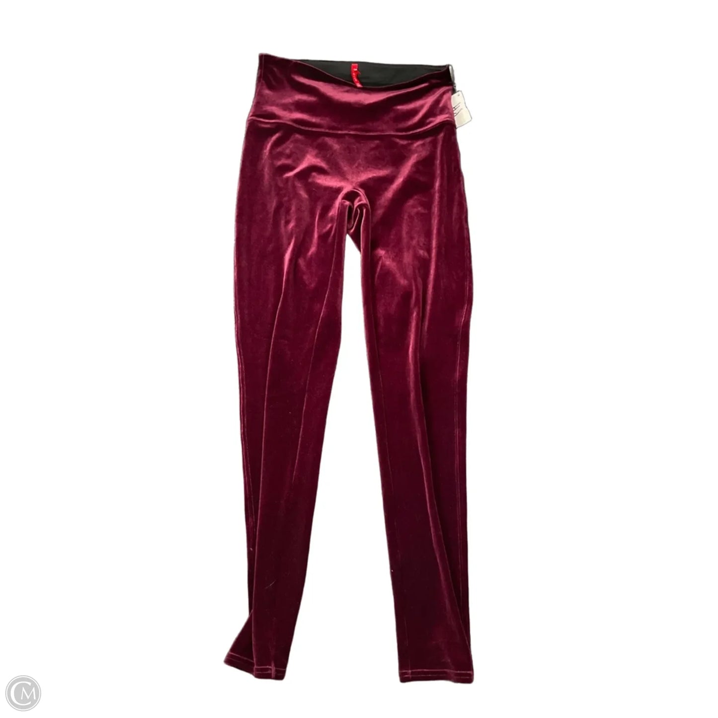 Pants Leggings By Spanx In Maroon, Size: L