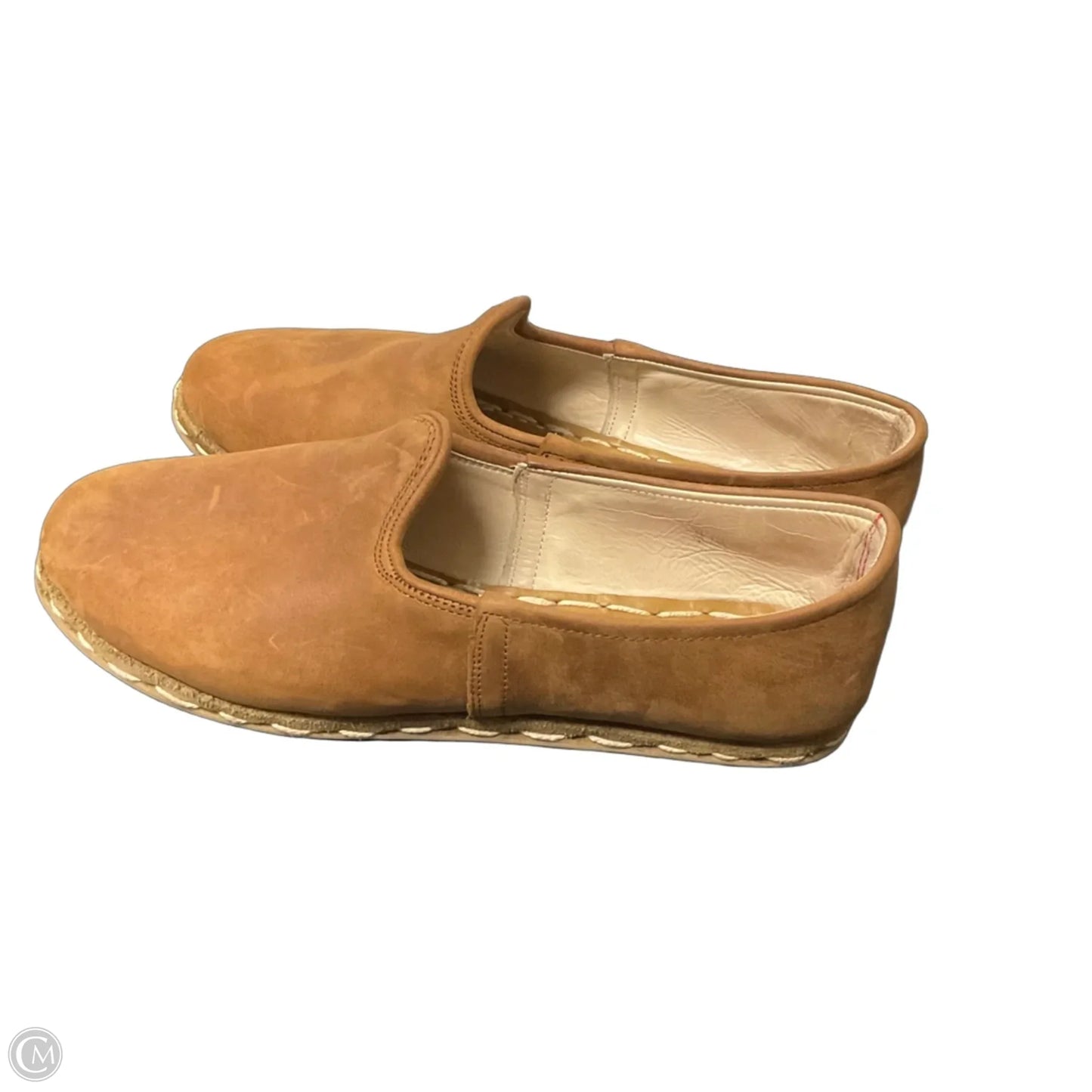 Shoes Flats By Clothes Mentor In Brown, Size: 10