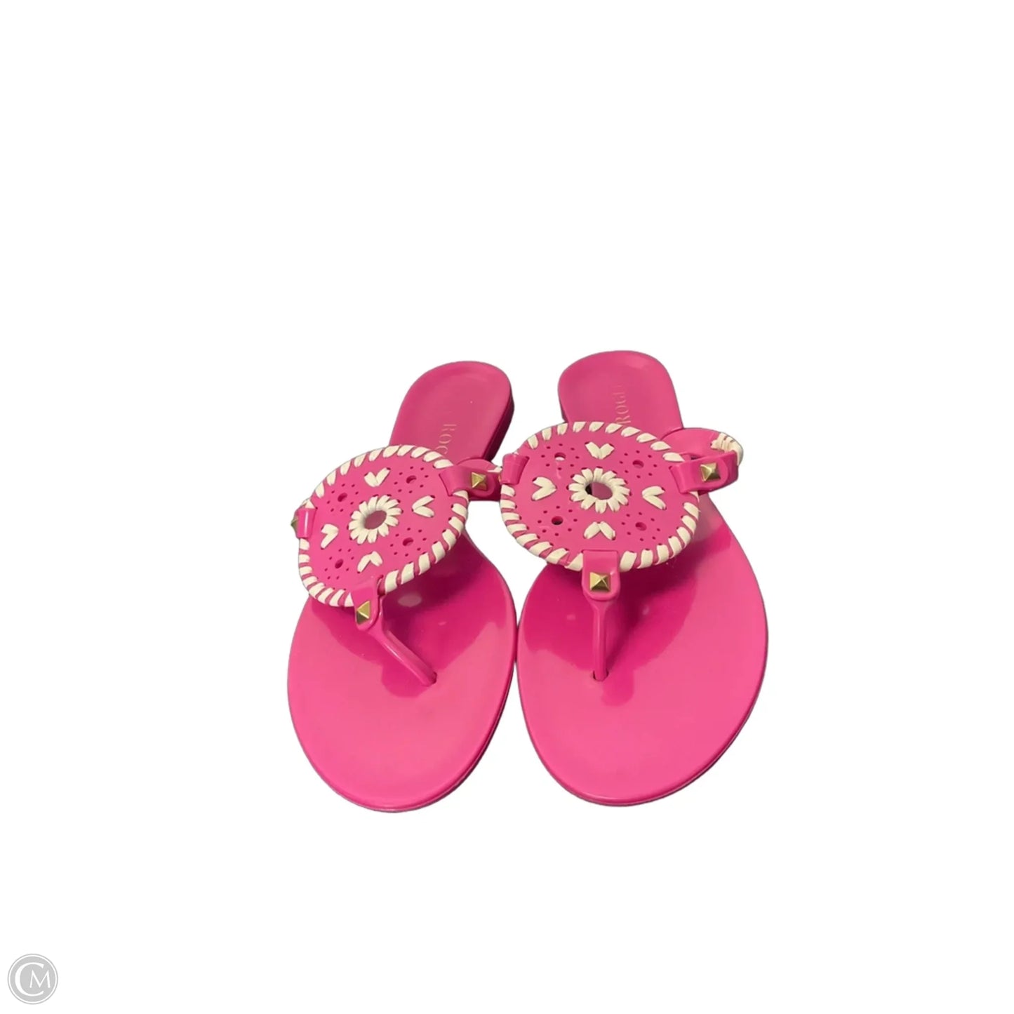 Sandals Flats By Jack Rogers In Pink, Size: 7