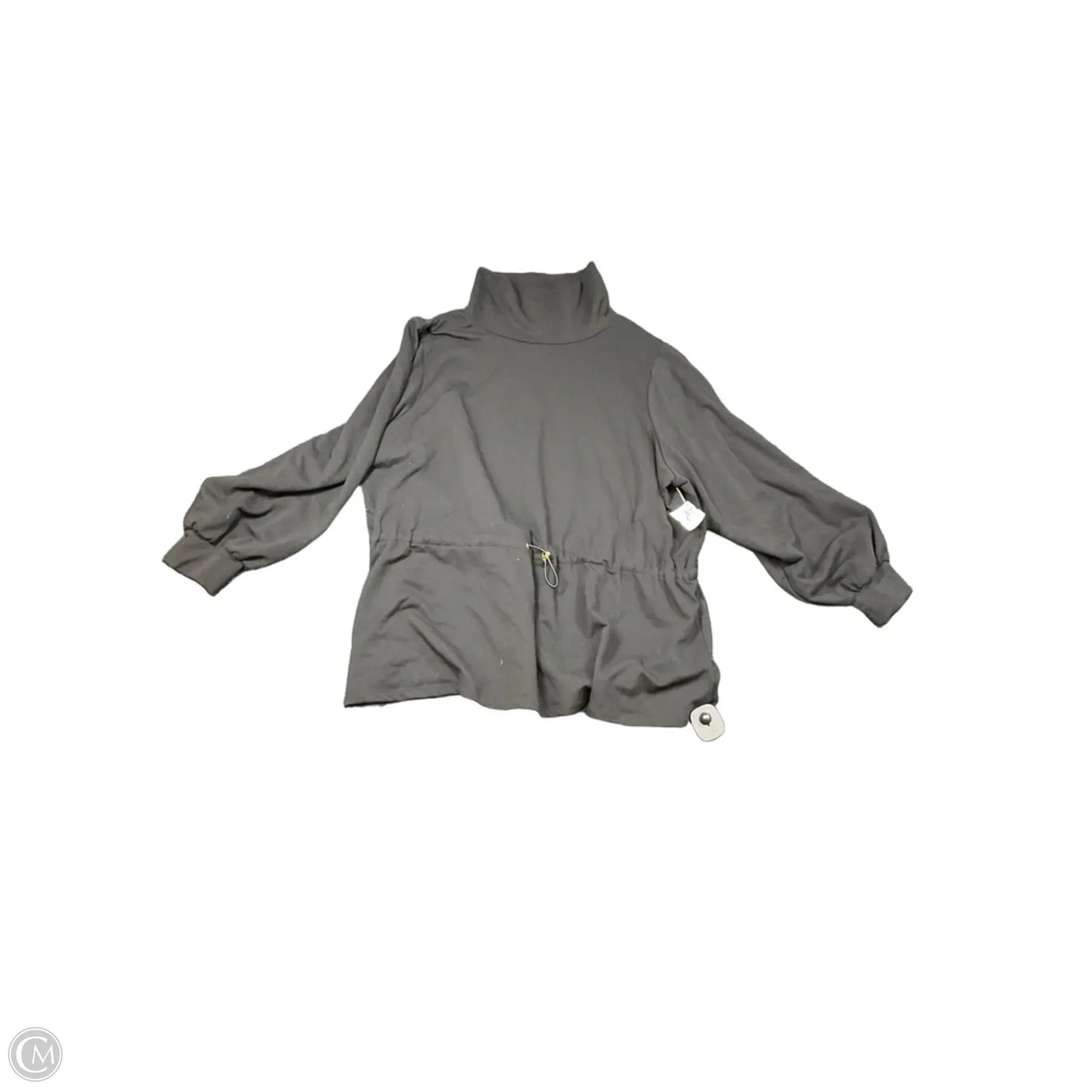 Top Long Sleeve Basic By Crown And Ivy In Black, Size: 2x