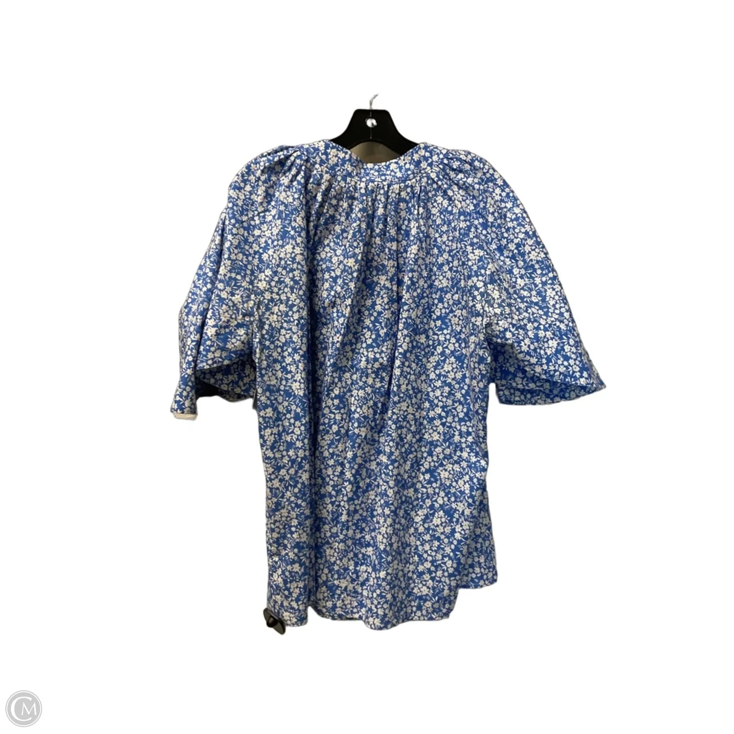Top Short Sleeve Designer By Tuckernuck In Blue, Size: Xxl
