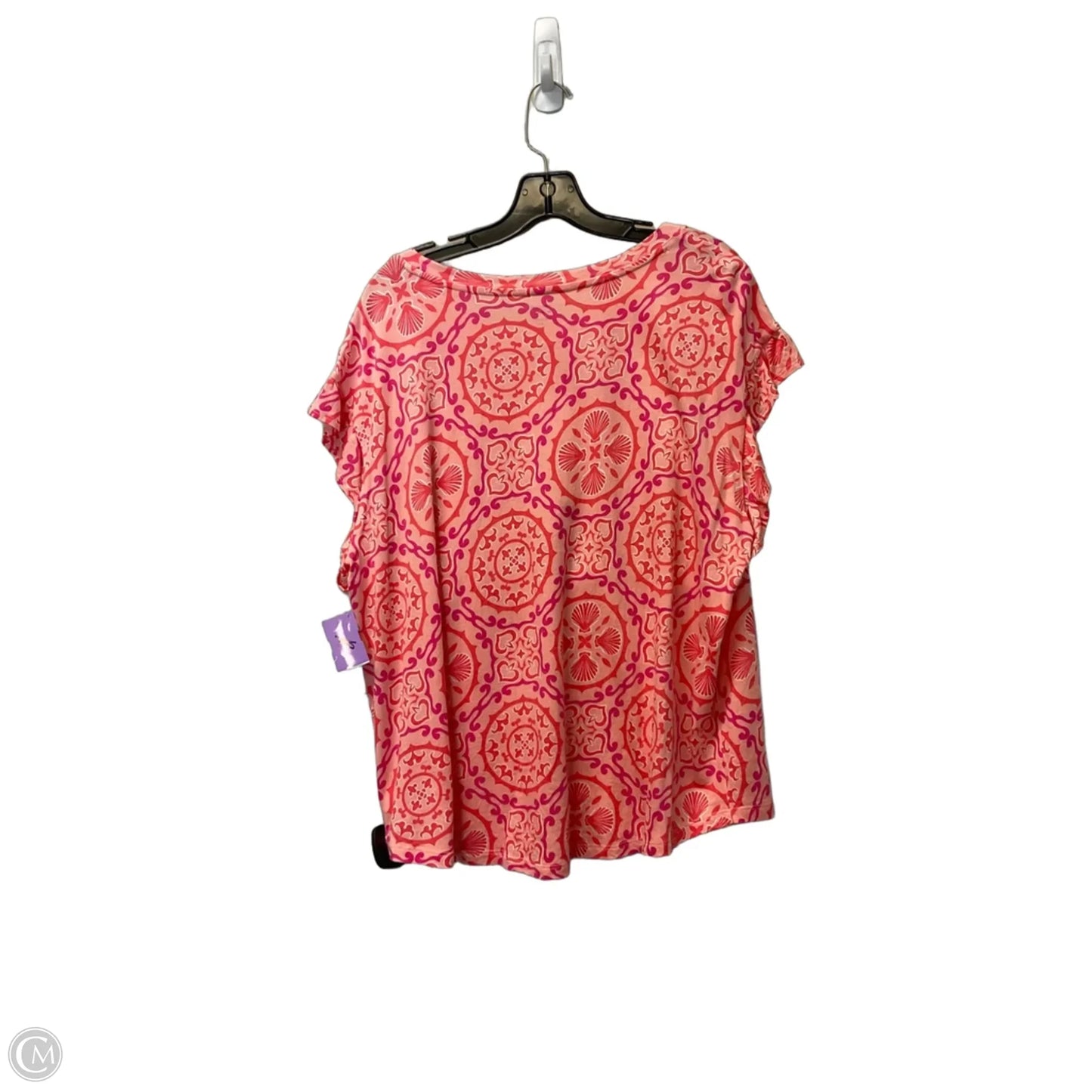 Top Sleeveless By Crown And Ivy In Pink, Size: 1x