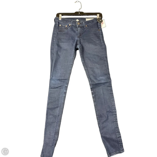 Jeans Skinny By Rag & Bones Jeans In Blue Denim, Size: 2