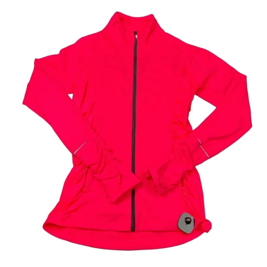 Athletic Jacket By Victorias Secret In Pink, Size: S
