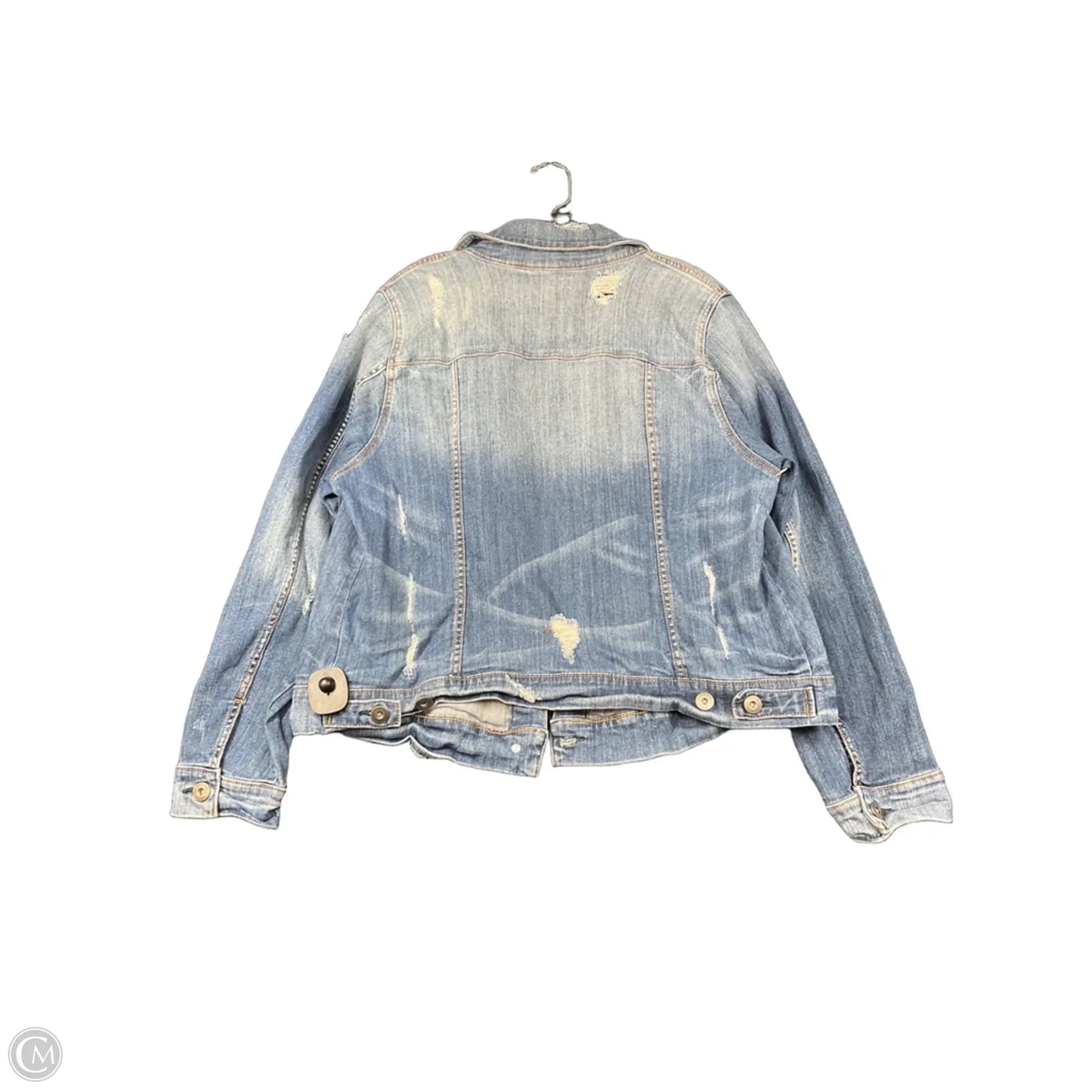 Jacket Denim By Torrid In Blue Denim, Size: 2
