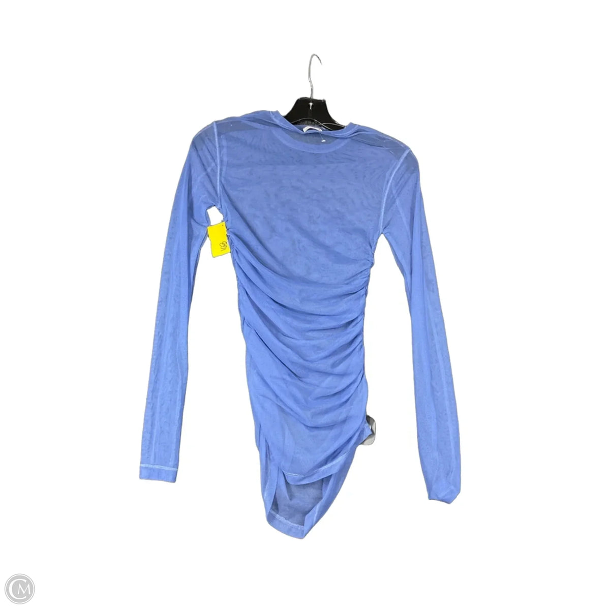 Top Long Sleeve Basic By Free People In Blue, Size: S