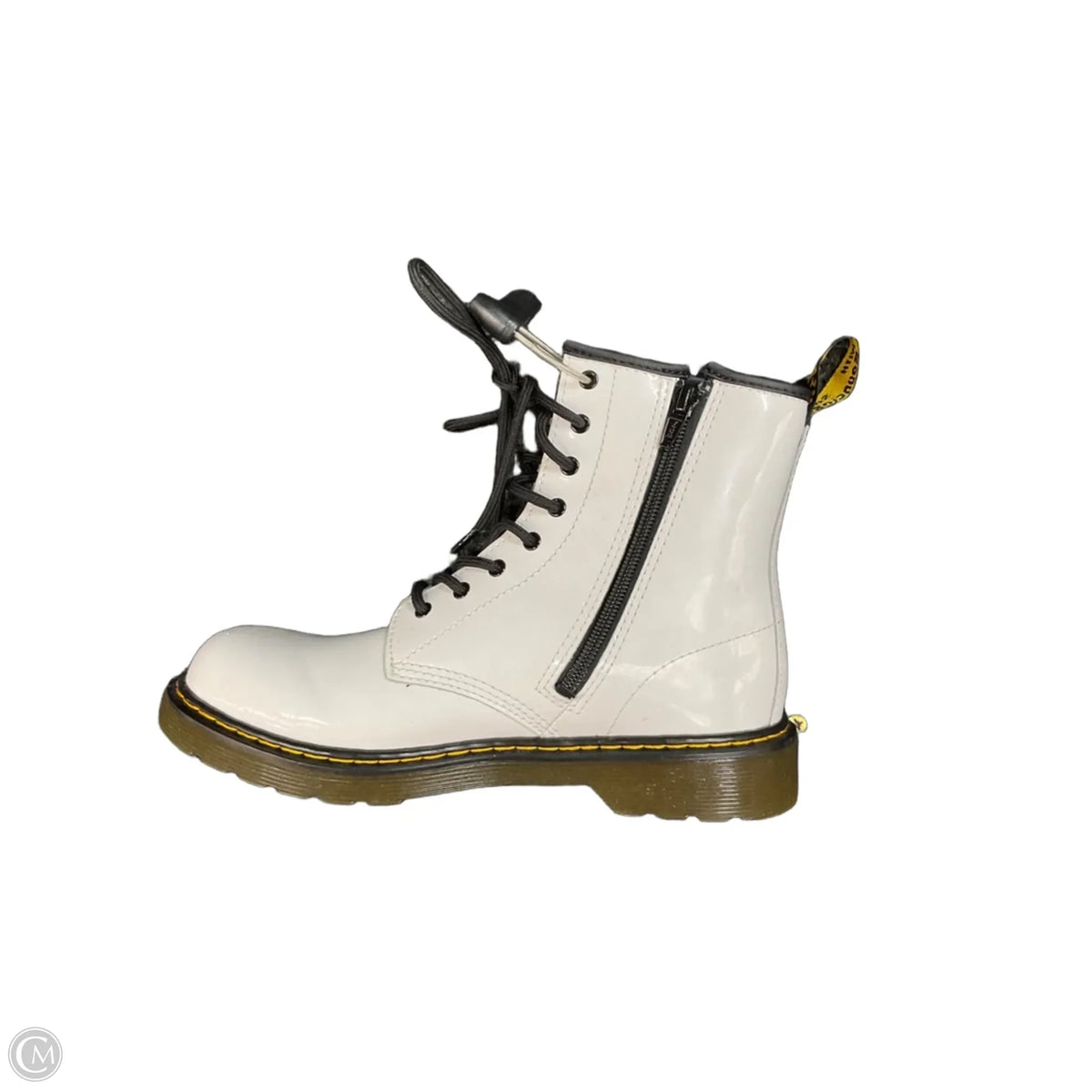 Boots Designer By Dr Martens In White, Size: 6