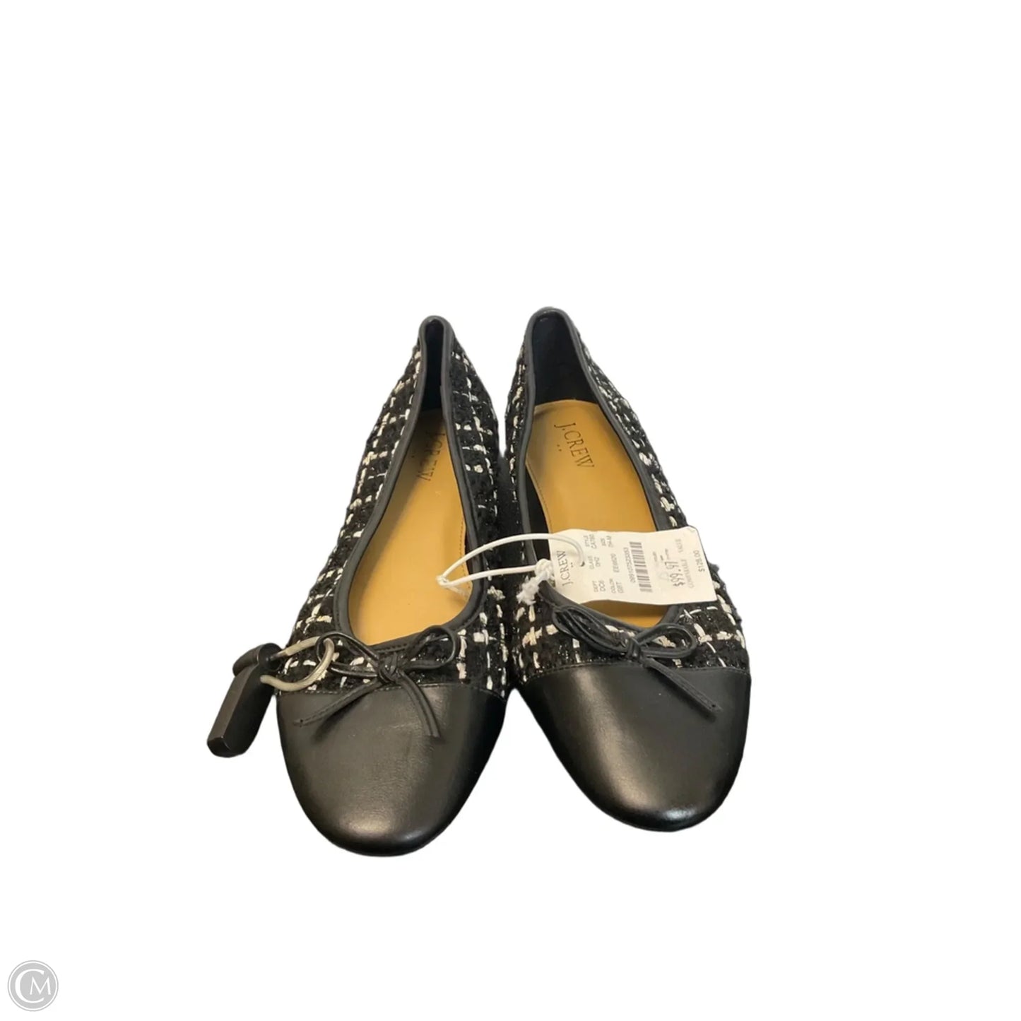 Sandals Flats By J. Crew In Black, Size: 7.5