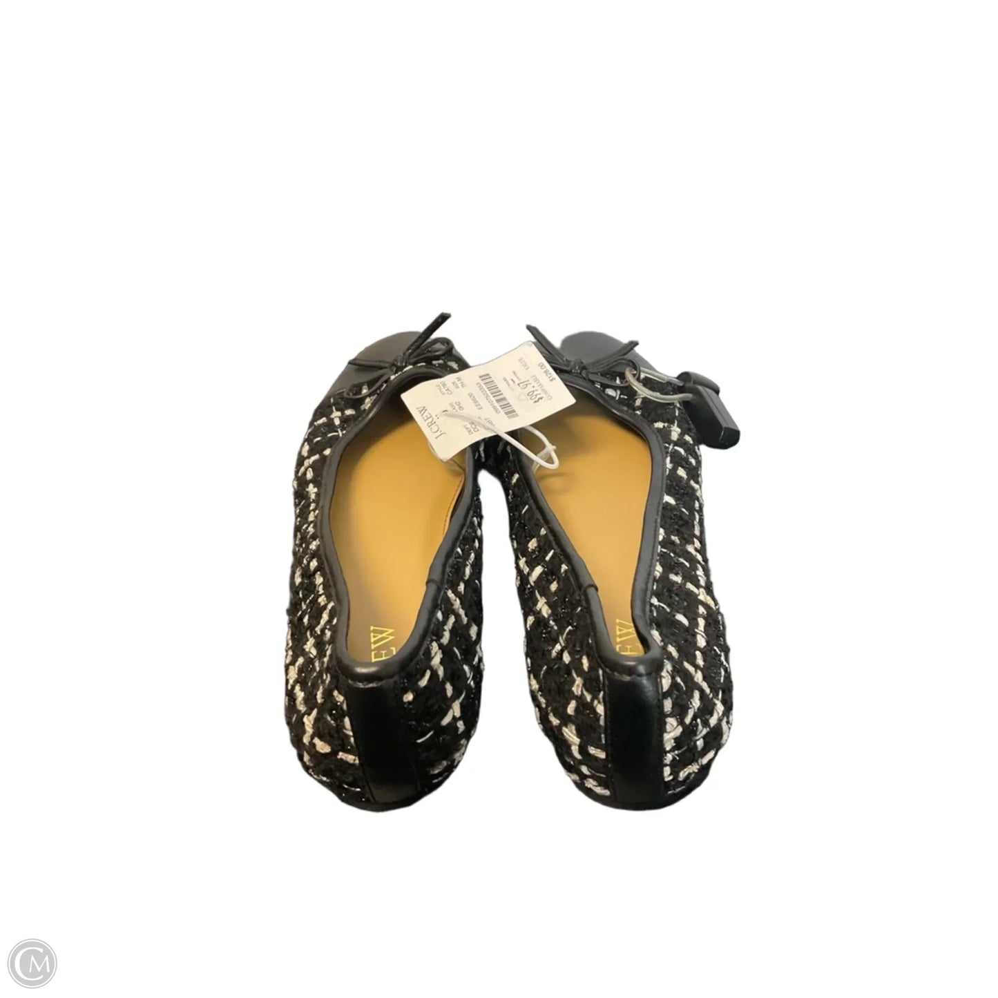 Sandals Flats By J. Crew In Black, Size: 7.5