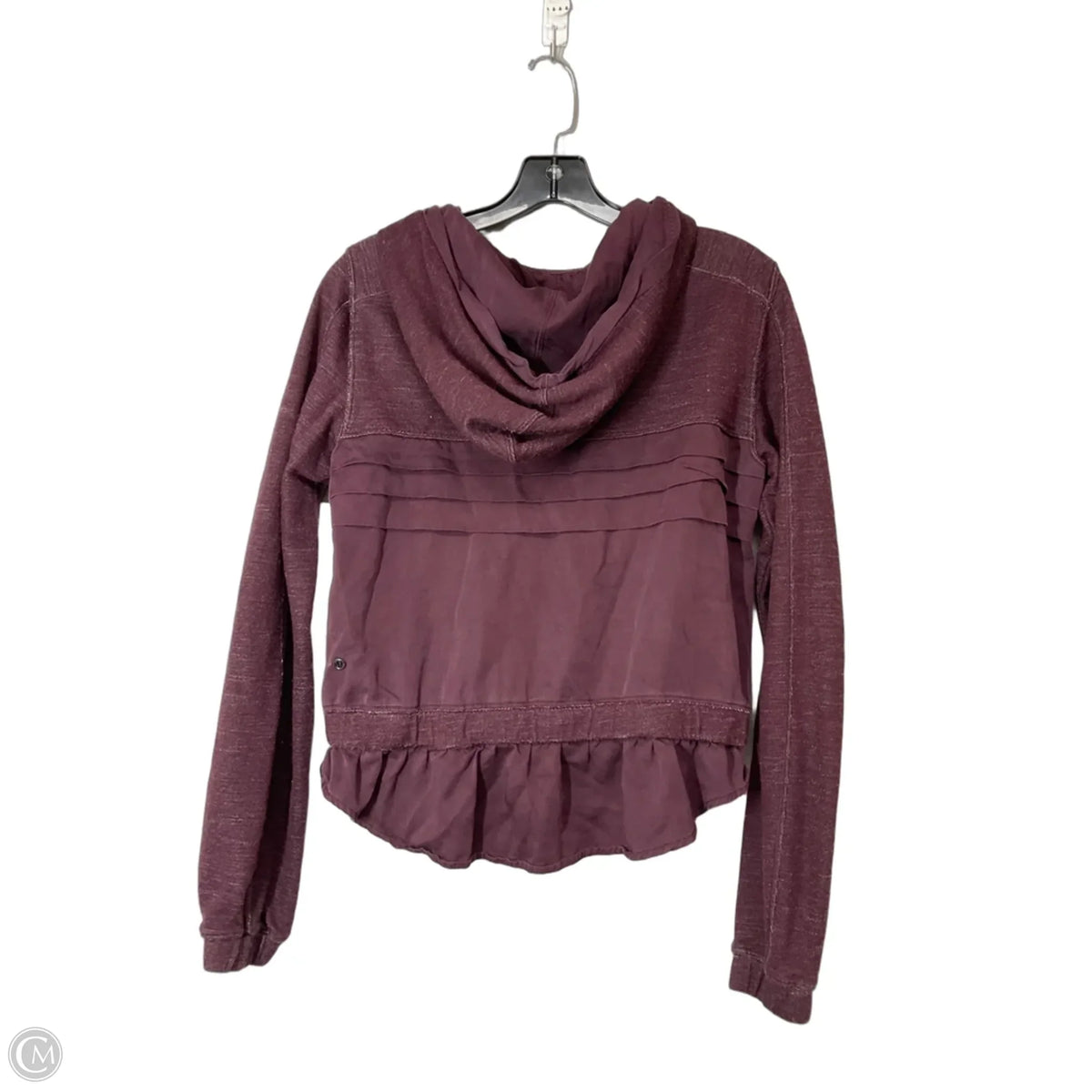 Athletic Jacket By Lululemon In Red, Size: M
