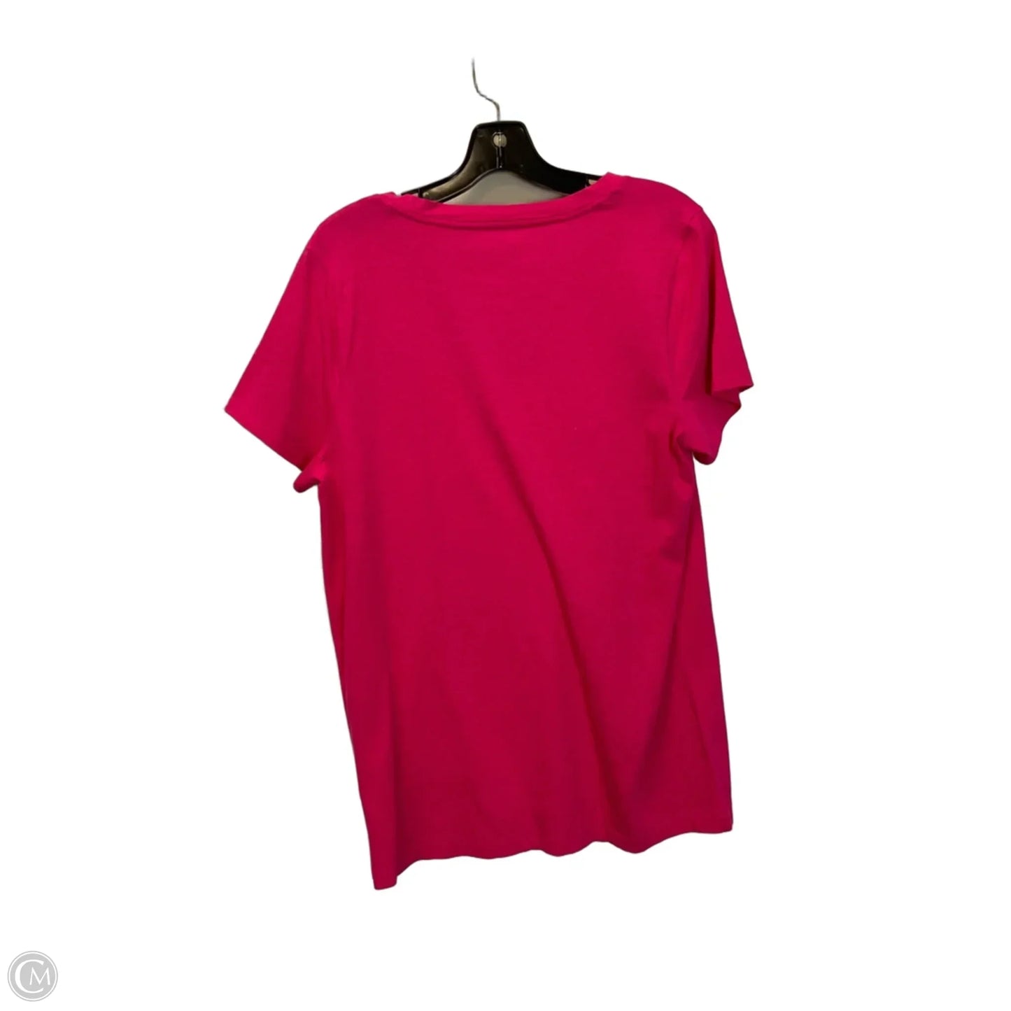 Top Short Sleeve Basic By J. Crew In Pink, Size: Xl
