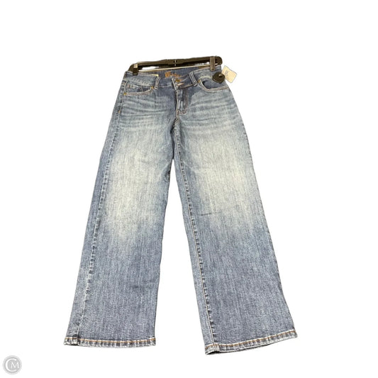 Jeans Wide Leg By Kut In Blue Denim, Size: 2