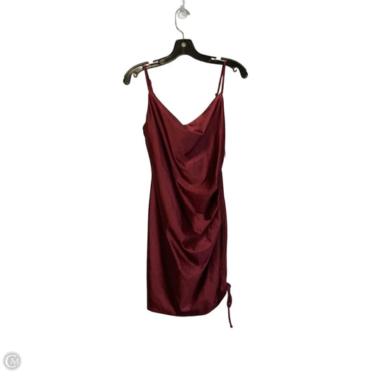 Dress Casual Short By Clothes Mentor In Red, Size: M