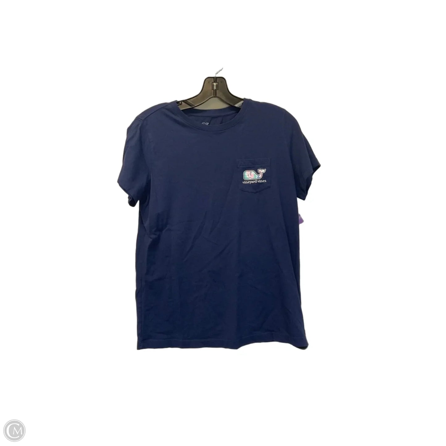 Top Short Sleeve By Vineyard Vines In Blue, Size: S