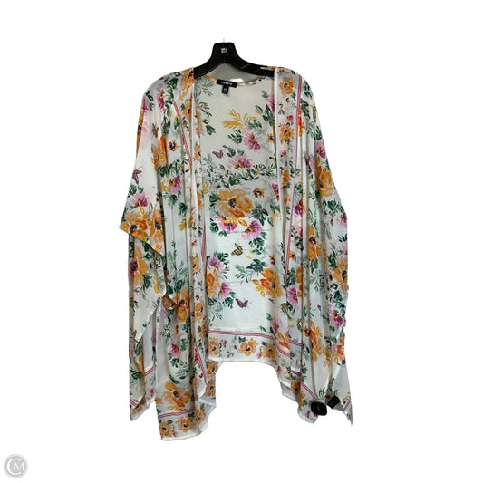 Kimono By Torrid In Floral Print, Size: 3x