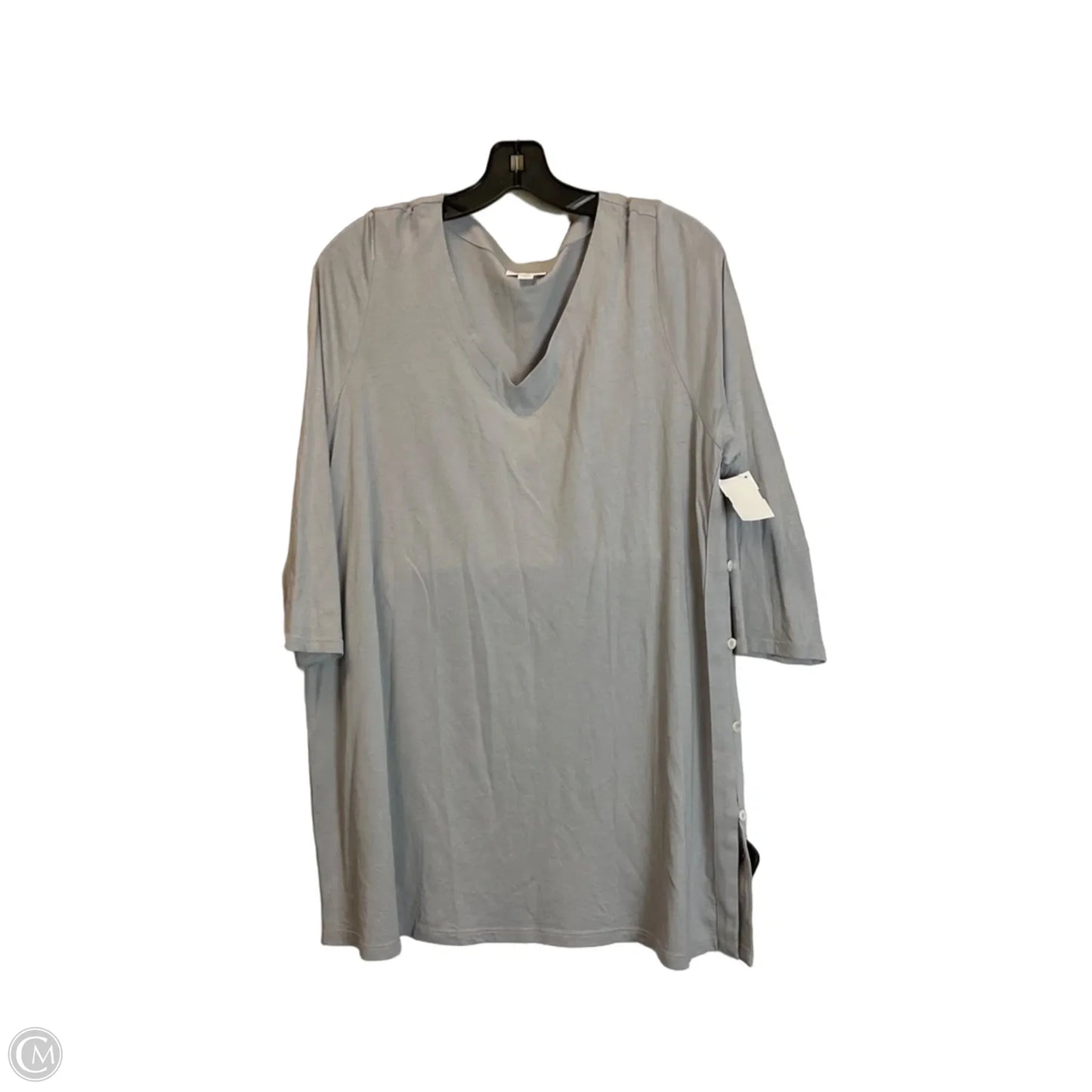 Top Long Sleeve Basic By J. Jill In Grey, Size: L