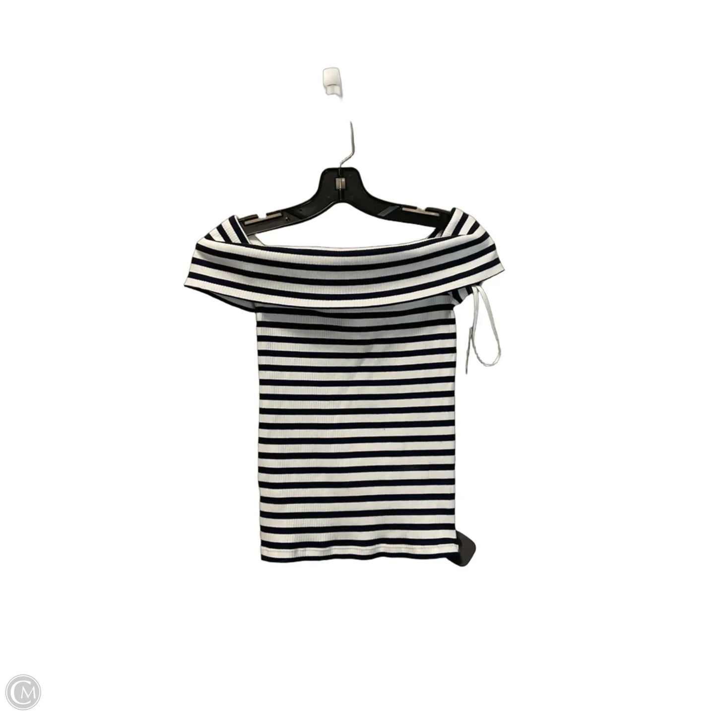 Top Short Sleeve By Loft In Blue, Size: Sp