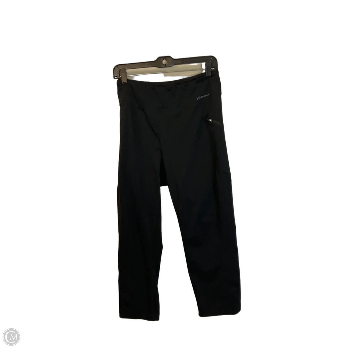 Athletic Leggings By Eddie Bauer In Black, Size: L