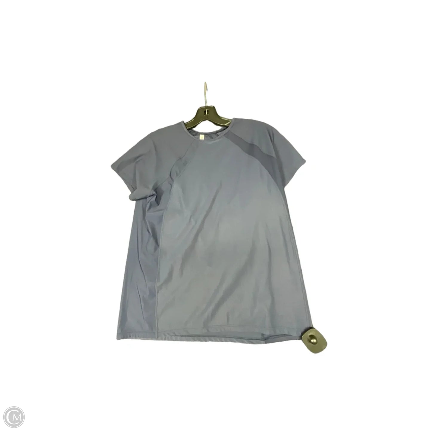 Athletic Top Short Sleeve By Athleta In Blue, Size: Xs