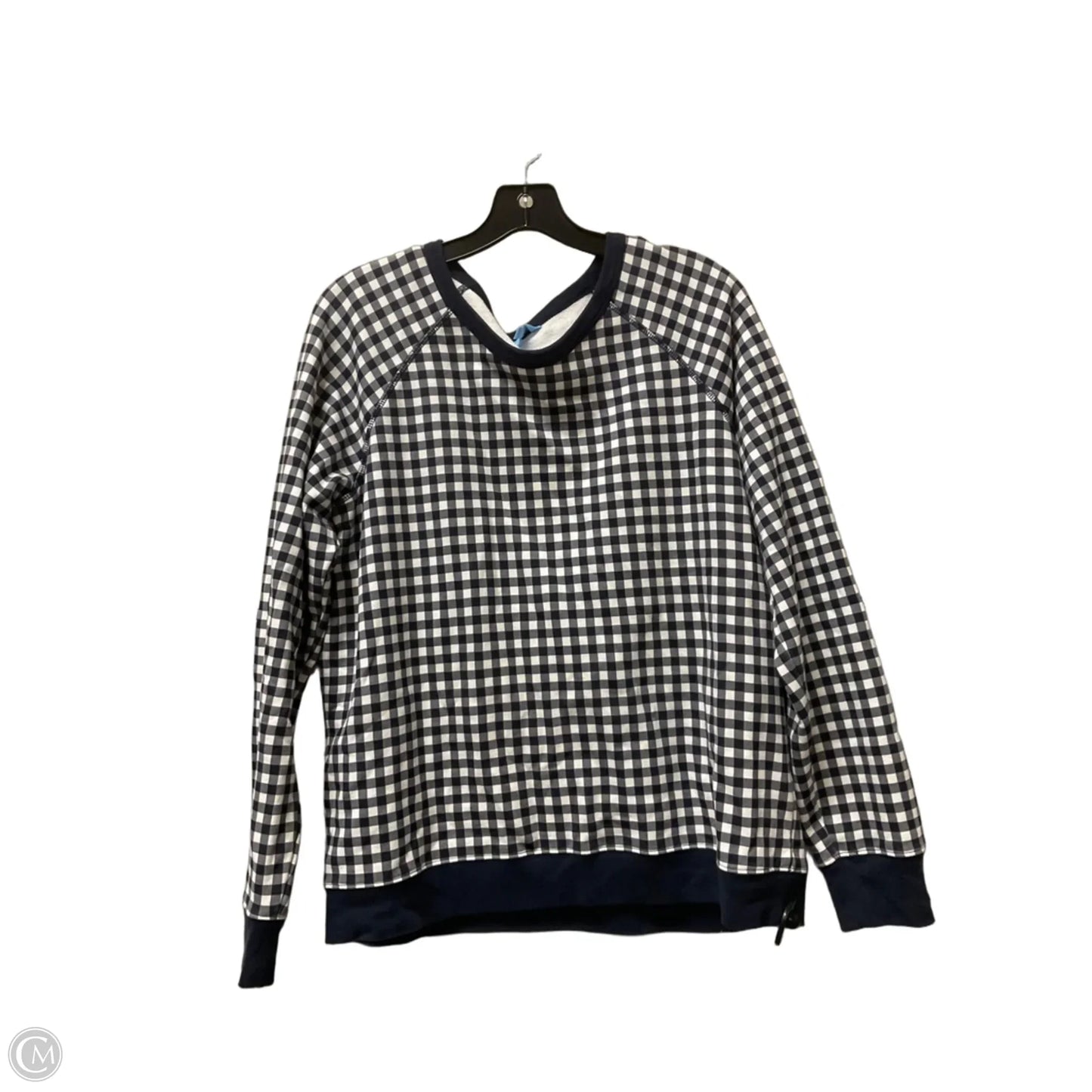 Sweatshirt Crewneck By Draper James In Blue, Size: Xl