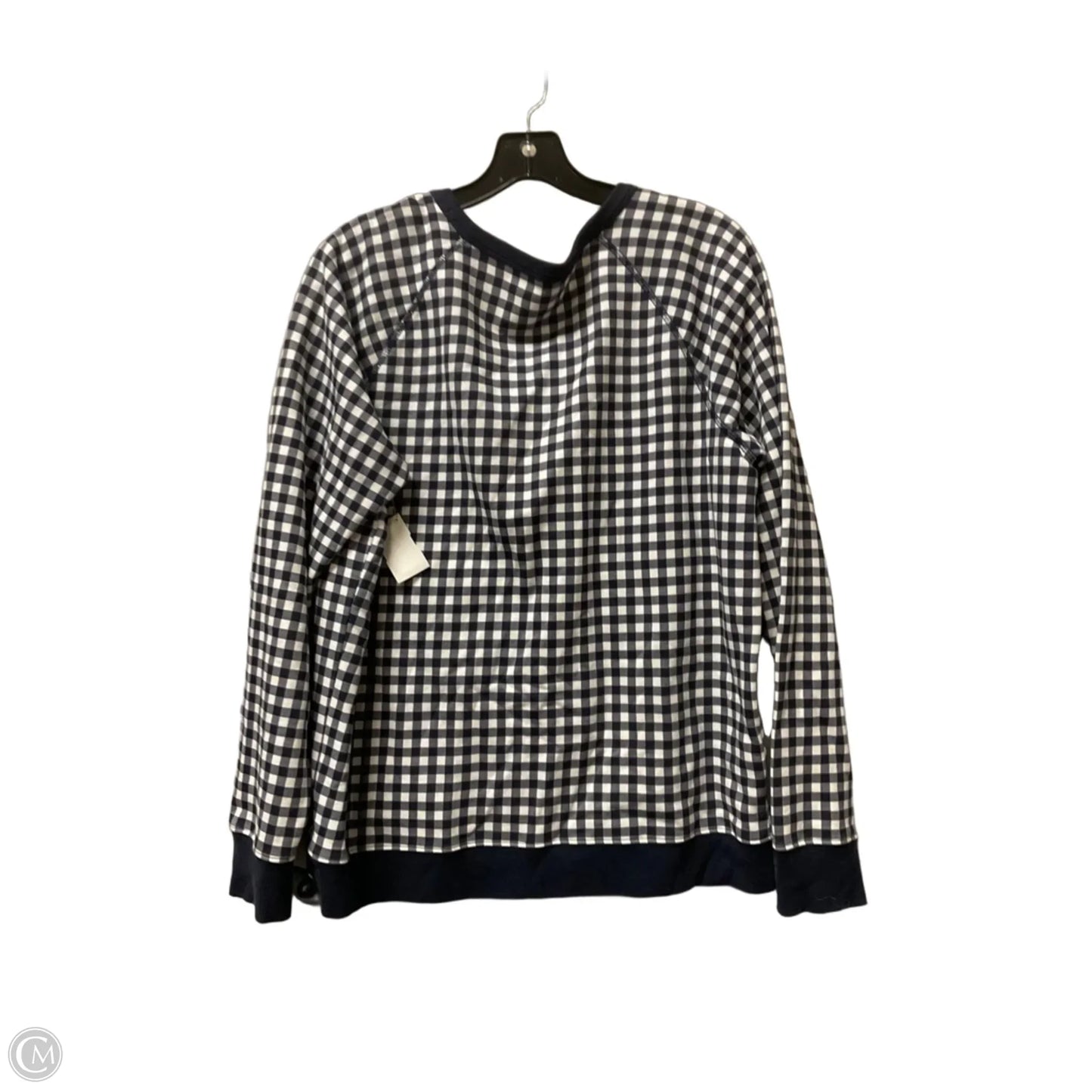 Sweatshirt Crewneck By Draper James In Blue, Size: Xl