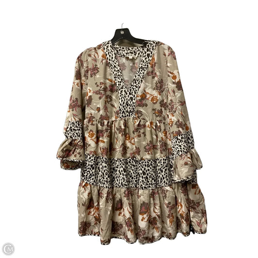 Dress Casual Short By Entro In Brown, Size: L