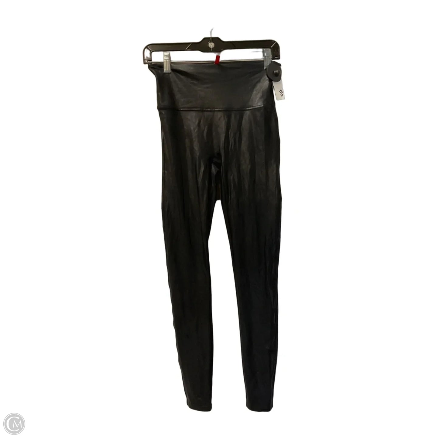 Athletic Leggings By Spanx In Black, Size: M
