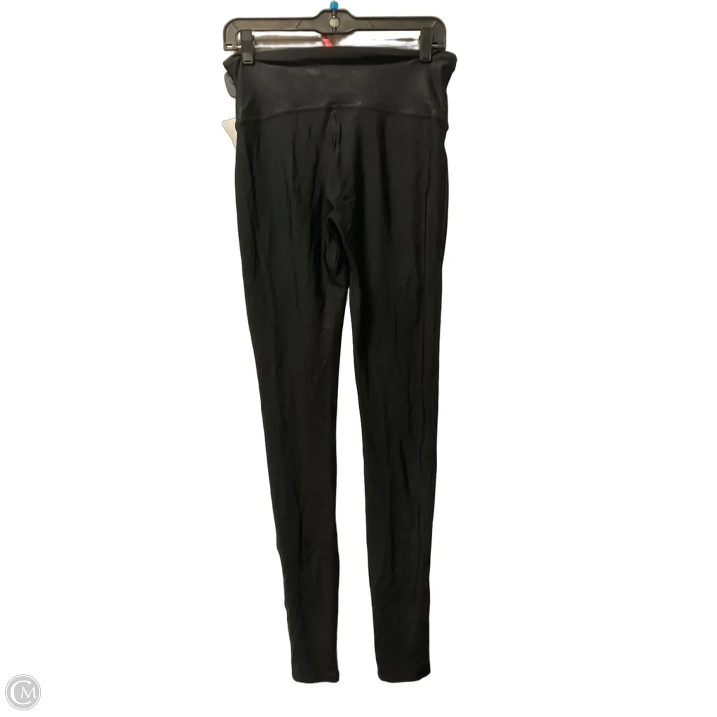Athletic Leggings By Spanx In Black, Size: L