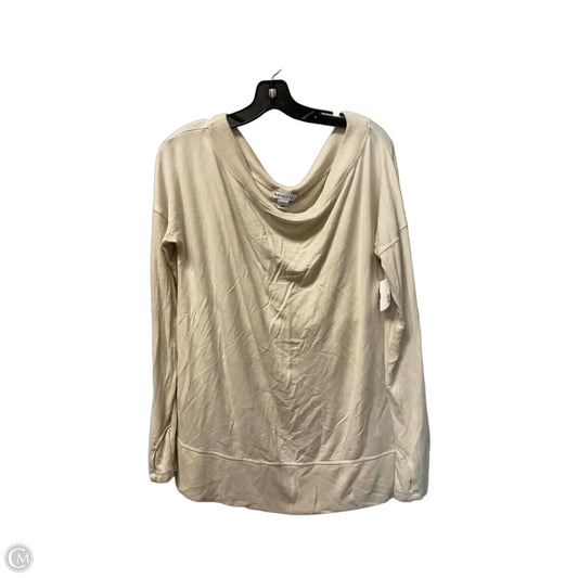 Top Long Sleeve Basic By Athleta In Cream, Size: Xl